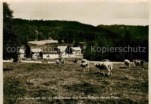 AK / Ansichtskarte La_Tourne_1131m_NE Hotel Pension de la Tourne  