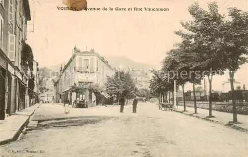AK / Ansichtskarte Voiron_38_Isere Avenue de la Gare et Rue Vaucanson 