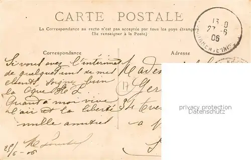 AK / Ansichtskarte Rochefort sur Mer_17_Charente Maritime Le Jardin Public 