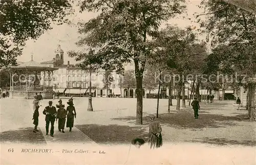 AK / Ansichtskarte Rochefort_17 sur Mer_Charente Maritime Place Colbert 