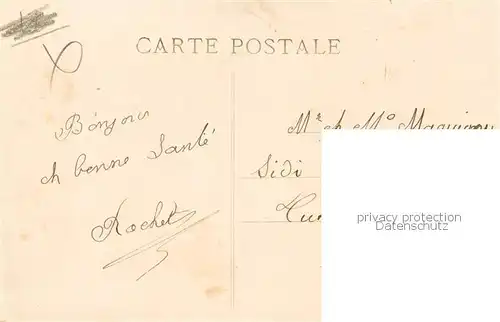 AK / Ansichtskarte Rochefort_17 sur Mer_Charente Maritime Hotel des Postes 