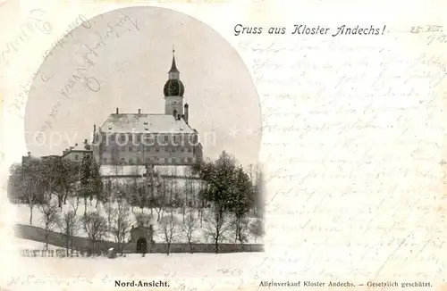 AK / Ansichtskarte 73803171 Andechs Kloster Andechs Andechs
