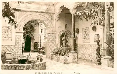 AK / Ansichtskarte  Peru Evocacion del Pasado Peru