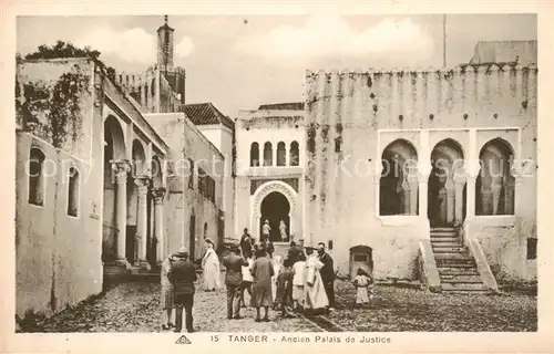 AK / Ansichtskarte 73803227 Tanger_Tangier_Tangiers_Maroc Ancien Palais de Justice 