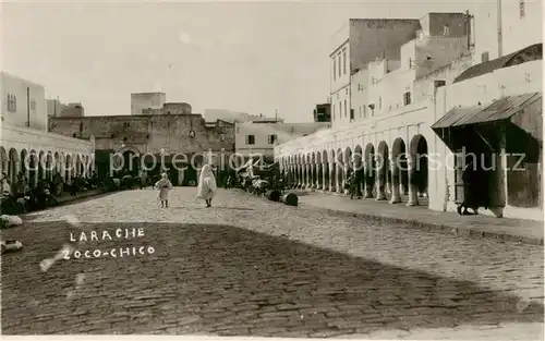 AK / Ansichtskarte  Larache_Maroc Zoco Chico 