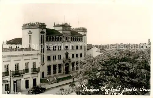 AK / Ansichtskarte  Santa_Cruz_Bolivia Banco Central 