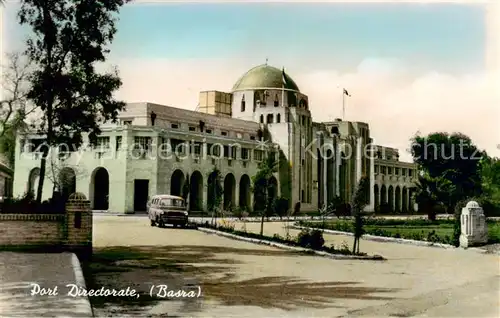 AK / Ansichtskarte  Basra_Basrah_Irak Port Directorate 