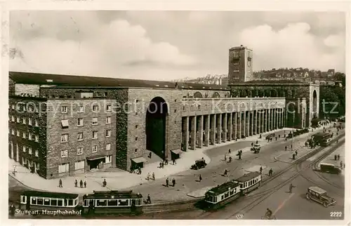 AK / Ansichtskarte  Stuttgart Hauptbahnhof Stuttgart