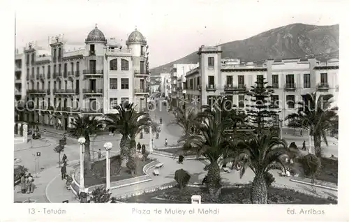 AK / Ansichtskarte 73803293 Tetuan_Tetouan_Maroc Plaza de Muley el Mehdi 