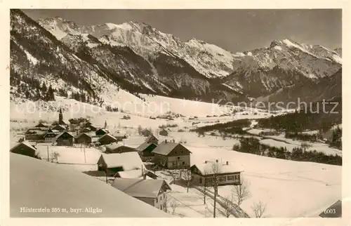 AK / Ansichtskarte  Hinterstein_Bad_Hindelang Panorama Hinterstein_Bad_Hindelang