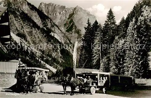 AK / Ansichtskarte  Oy-Mittelberg Stellwagen im Oytal Oy-Mittelberg