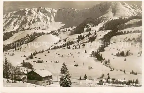 AK / Ansichtskarte  Oberjoch_Bad_Hindelang Jaegerhaus der Ulmer Jaeger 