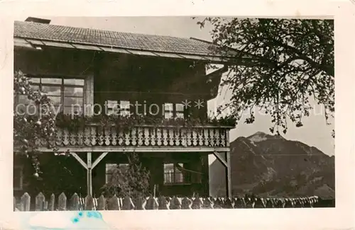 AK / Ansichtskarte  Bettenried_Ofterschwang Landhaus Baechle 