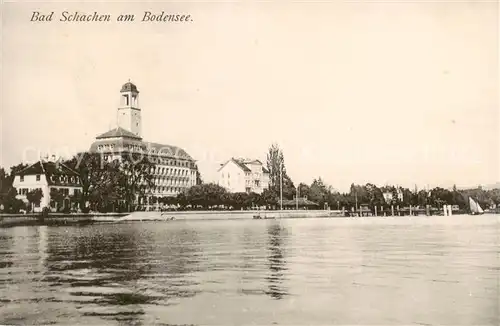 AK / Ansichtskarte Bad_Schachen_Bodensee Panorama 
