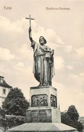 AK / Ansichtskarte 73803378 Fulda Bonifacius Denkmal Fulda