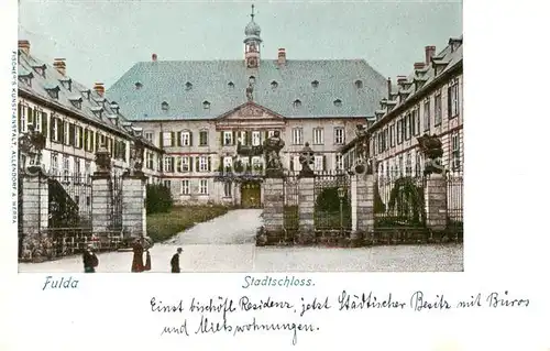 AK / Ansichtskarte  Fulda Stadtschloss Fulda