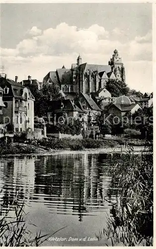 AK / Ansichtskarte  Wetzlar_Lahn Dom Lahnpartie 