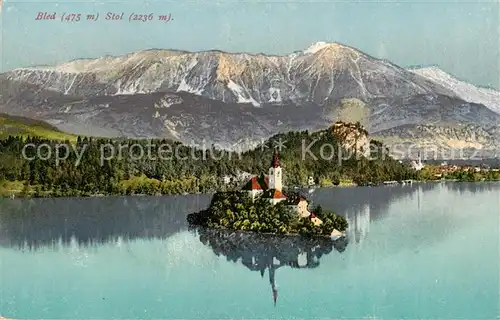 AK / Ansichtskarte 73803420 Bled Stol Panorama Bled