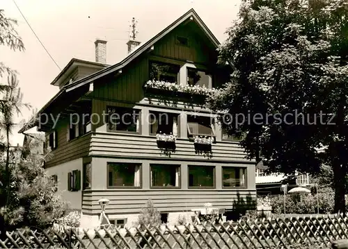 AK / Ansichtskarte  Oberstdorf Haus Himmeleck Oberstdorf