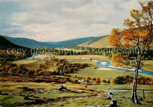 AK / Ansichtskarte  Aberdeen__Scotland_UK Royal Deeside Panorama 