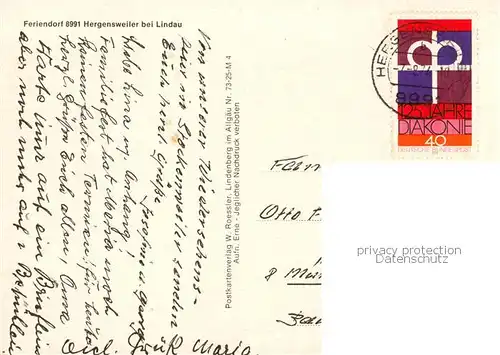 AK / Ansichtskarte  Hergensweiler Feriendorf Panorama Hergensweiler