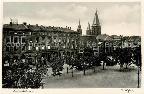 AK / Ansichtskarte  Kaiserslautern Stiftsplatz Kaiserslautern