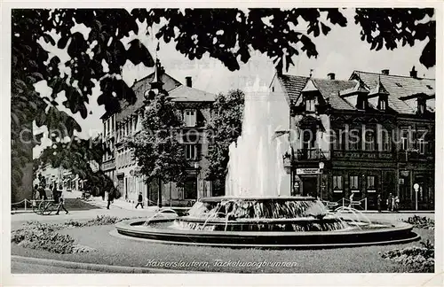 AK / Ansichtskarte  Kaiserslautern Fackelwoogbrunnen Kaiserslautern