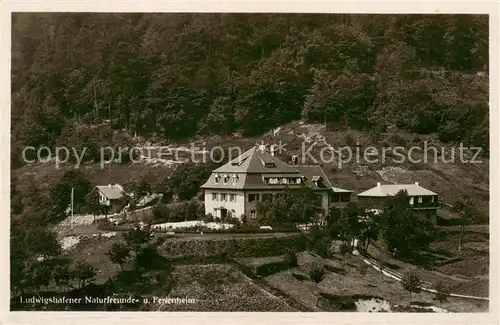 AK / Ansichtskarte  Elmstein Ludwigshafener Naturfreundehaus und Ferienheim Elmstein