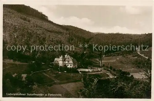 AK / Ansichtskarte 73803514 Elmstein Ludwigshafener Naturfreundehaus und Ferienheim Elmstein