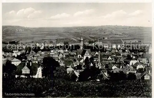 AK / Ansichtskarte 73803524 Tauberbischofsheim Panorama Tauberbischofsheim