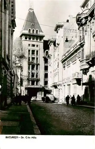 AK / Ansichtskarte  Bucuresti Strasse C-tin Mille Bucuresti
