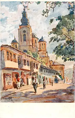 AK / Ansichtskarte  Sarajevo_Bosnia-Herzegovina Nouvelle eglise serbe 