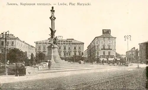 AK / Ansichtskarte 73803591 Lwow_Lemberg_Lviv_UA Plac Maryacki 