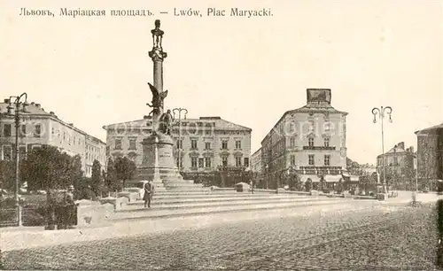 AK / Ansichtskarte  Lwow_Lemberg_Lviv_UA Plac Maryacki 