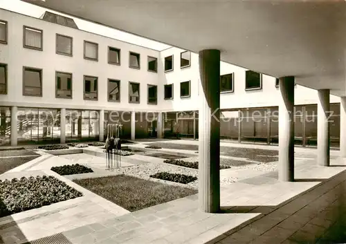 AK / Ansichtskarte  Giessen__Lahn Stadthaus Innenhof 