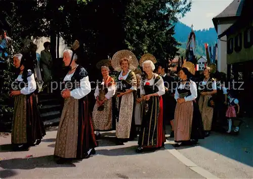 AK / Ansichtskarte  Bad_Oberdorf Alte Ostrachtaler Trachten Bad_Oberdorf