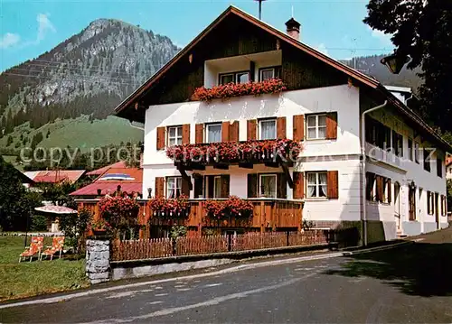 AK / Ansichtskarte  Bad_Oberdorf Gaestehaus Toni Waiblel Bad_Oberdorf