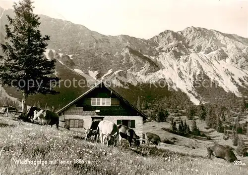 AK / Ansichtskarte  Oberjoch_Bad_Hindelang Wiedhagalpe mit Iseler 