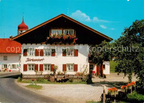 AK / Ansichtskarte 73803679 Agathazell Gaestehaus Birkenhof Agathazell