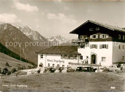 AK / Ansichtskarte 73803683 Oberjoch_Bad_Hindelang Hotel Haus Ingeburg 