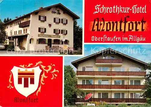 AK / Ansichtskarte 73803694 Oberstaufen Schrothkur Hotel Montfort Oberstaufen