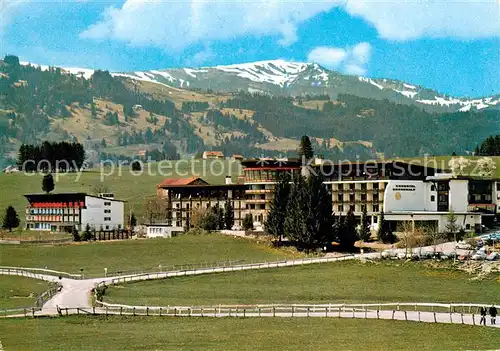 AK / Ansichtskarte  Sonthofen__Oberallgaeu Kur und Sporthotel Sonnenalp Panorama 