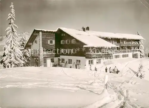 AK / Ansichtskarte 73803713 Sonthofen__Oberallgaeu Berghotel Allgaeuer Berghof 