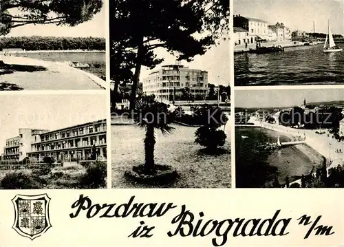 AK / Ansichtskarte  Biograd_na_Moru_Croatia Teilansichten 