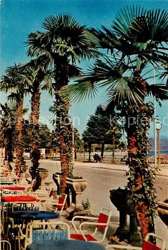 AK / Ansichtskarte 73803736 Opatija_Abbazia Strand Promenade 