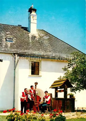 AK / Ansichtskarte  Oslip_Burgenland_AT Zigeunermusik Storchenmuehle 