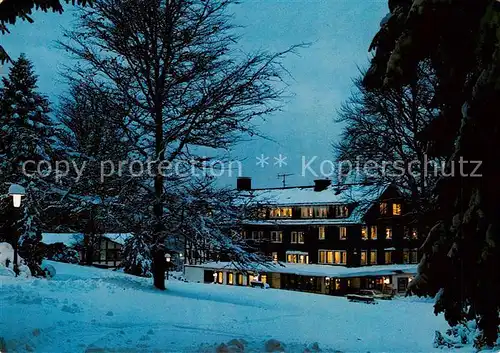 AK / Ansichtskarte  Schmallenberg Hotel Jagdhaus Wiese Schmallenberg