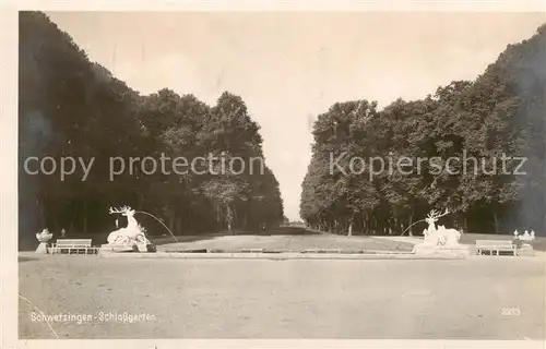 AK / Ansichtskarte  Schwetzingen Schlossgarten Schwetzingen