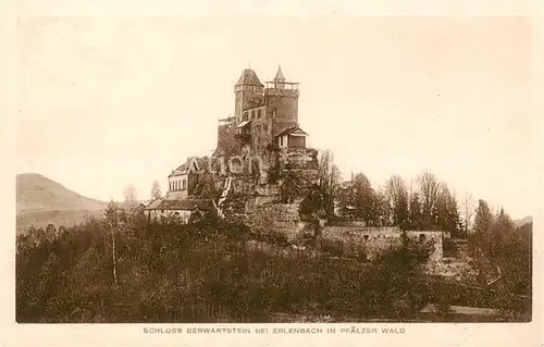 AK / Ansichtskarte  Berwartstein Schloss Berwartstein im Pfaelzerwald Berwartstein