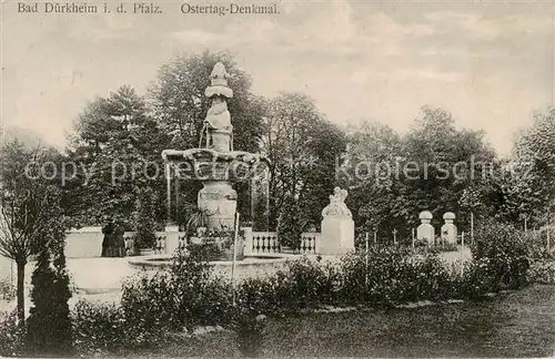 AK / Ansichtskarte 73803829 Bad_Duerkheim Ostertag Denkmal Bad_Duerkheim